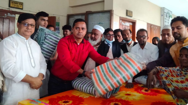 Winter Cloth Distribution